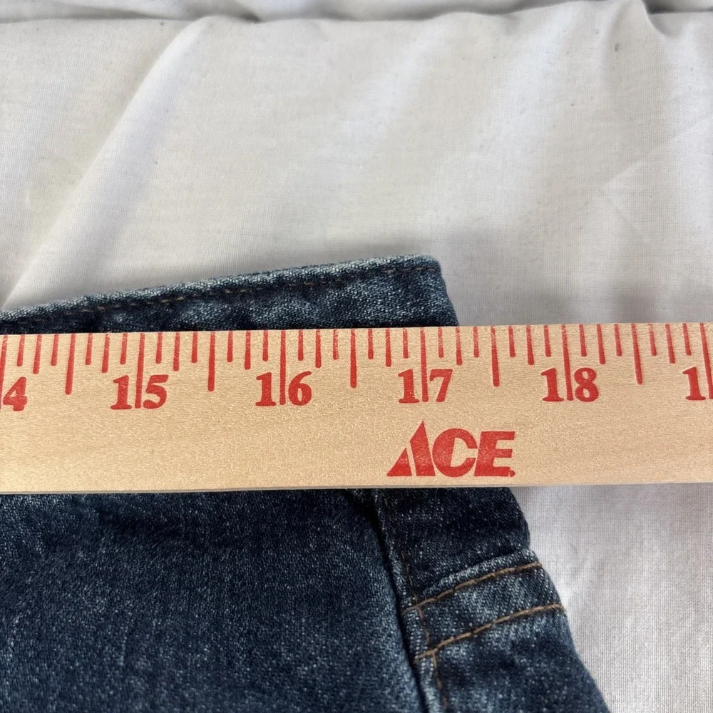 Lee Riveted Ultimate 5 Blue Jeans Women’s Size 14L 5-Pockets 100% Cotton 34x30